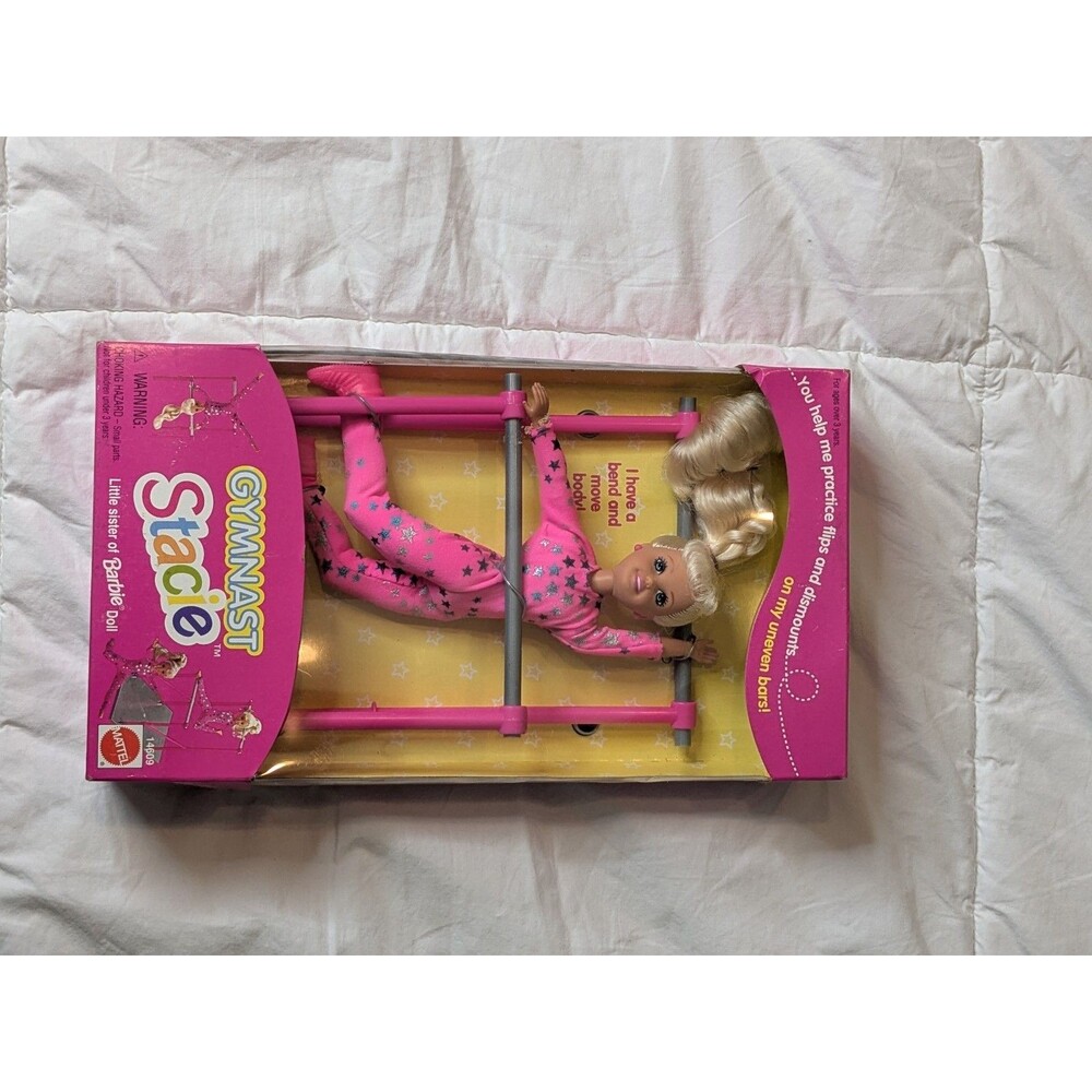 Gymnast Stacie Doll Little Sister of Barbie Doll Mattel 1995 #14609